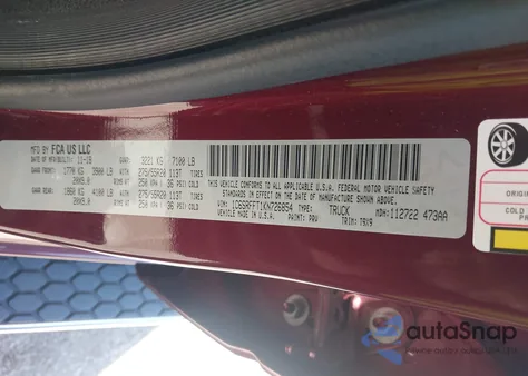 2019 Ram 1500 Big Horn/Lone Star 4X4 5'7 Box from USA, damaged, VIN 1C6SRFFT1KN726854